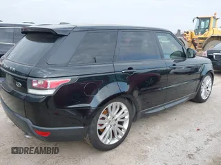 2015 Land Rover Range Rover Sport Supercharged with VIN SALWR2TF4FA611687, listed as a IAAI auction lot 41570022 with 112,362 mi miles and . Bid and sale history available at DreamBid. Image 4.