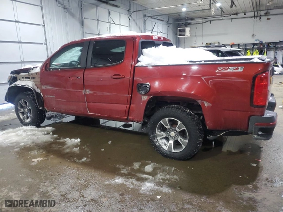 2016 Chevrolet Colorado 4WD Z71 with VIN 1GCGTDE30G1341466, listed as a Copart auction lot 44318585 with 196,884 mi miles and Salvage Title. Bid and sale history available at carsss.com. Image 2.