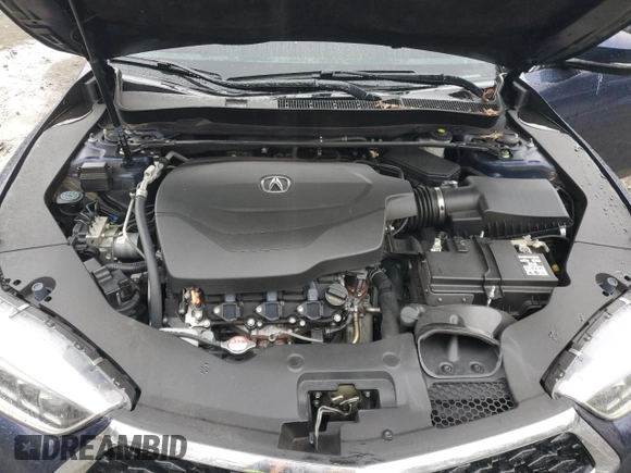 2020 Acura TLX w/Technology Pkg with VIN 19UUB2F49LA000919, listed as a Copart auction lot 83974594 with 25,502 mi miles and Salvage Title. Bid and sale history available at carsss.com. Image 11.