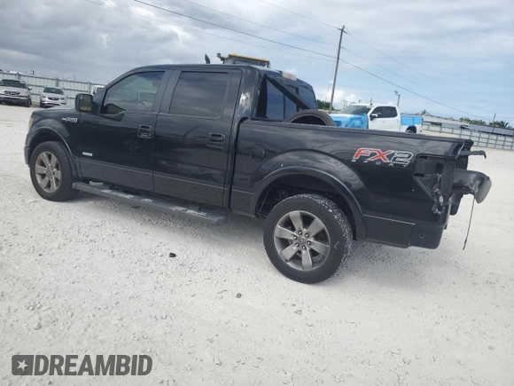 2013 Ford F-150 XL with VIN 1FTFW1CT9DFA58163, listed as a Copart auction lot 52602525 with 213,407 mi miles and Salvage Title. Bid and sale history available at carsss.com. Image 2.