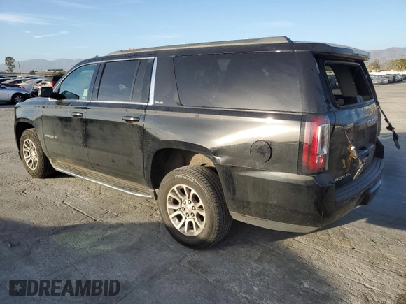 2016 GMC Yukon XL SLE with VIN 1GKS1FKC3GR241335, listed as a Copart auction lot 48038985 with 261,807 mi miles and Clean Title. Bid and sale history available at carsss.com. Image 2.