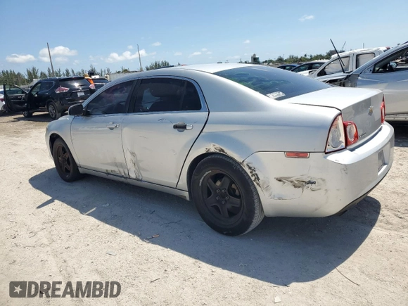 2012 Chevrolet Malibu 1FL with VIN 1G1ZA5EU9CF319324, listed as a Copart auction lot 56103655 with 216,321 mi miles and Salvage Title. Bid and sale history available at DreamBid. Image 2.