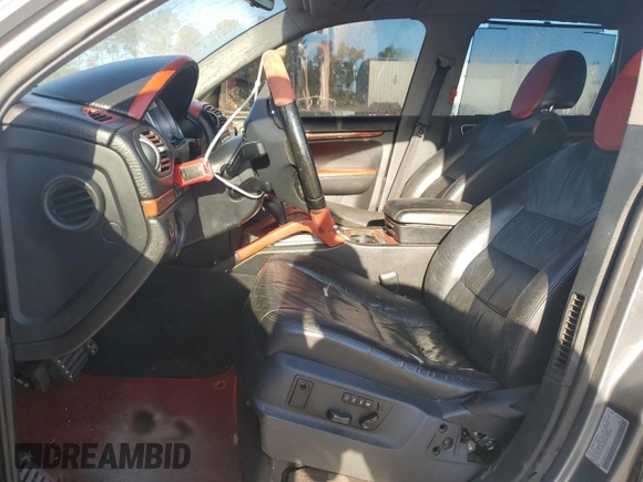 2005 Porsche Cayenne S with VIN WP1AB29P85LA61837, listed as a Copart auction lot 75708194 with 0 mi miles and Salvage Title. Bid and sale history available at carsss.com. Image 7.