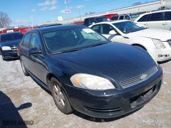 2009 Chevrolet Impala 3.5L LT with VIN 2G1WT57K091239161, listed as a IAAI auction lot 41745431 with NaN miles. Bid and sale history available at carsss.com. Image 1.
