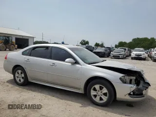 2012 Chevrolet Impala LS Fleet with VIN 2G1WF5E37C1327280, listed as a Copart auction lot 59036775 with 135,310 mi miles and Salvage title. Bid and sale history available at DreamBid. Image 4.