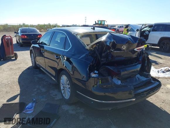 2016 Volkswagen Passat SE with VIN 1VWBS7A38GC038215, listed as a IAAI auction lot 40890685 with 55,064 mi miles and . Bid and sale history available at DreamBid. Image 3.