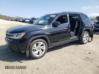 2021 Volkswagen Atlas SE z VIN 1V2HR2CA9MC563706, wystawiony jako Copart lot #52491985 z przebiegiem 30 461 mil mil oraz Szkoda całkowita • Salvage title. Historia ofert i sprzedaży dostępna na DreamBid. Obrazek 1.