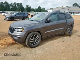 2019 Jeep Grand Cherokee Trailhawk with VIN 1C4RJFLT8KC626880, listed as a Copart auction lot 61364615 with 78,011 mi miles and Salvage title. Bid and sale history available at DreamBid. Image 1.