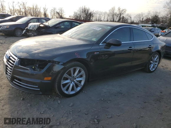 2016 Audi A7 3.0 Premium Plus with VIN WAUWGAFC4GN008691, listed as a Copart auction lot 80974753 with 114,983 mi miles. Bid and sale history available at carsss.com. Image 1.