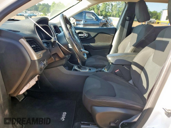 2016 Jeep Cherokee Latitude with VIN 1C4PJLCB8GW125748, listed as a Copart auction lot 60697145 with 118,276 mi miles and Salvage title. Bid and sale history available at DreamBid. Image 7.