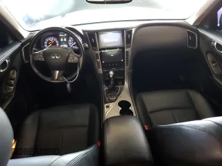 2017 Infiniti Q50 Premium with VIN JN1EV7AP5HM741358, listed as a Copart auction lot 63832655 with 88,364 mi miles and Clean title. Bid and sale history available at DreamBid. Image 8.