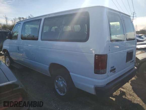 2013 Ford Econoline Passenger XL with VIN 1FMNE1BL4DDA74312, listed as a Copart auction lot 47883195 with 52,654 mi miles and Salvage title. Bid and sale history available at DreamBid. Image 2.