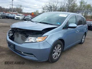 2014 Honda Odyssey EX with VIN 5FNRL5H46EB016800, listed as a IAAI auction lot 42048768 with 144,677 mi miles and . Bid and sale history available at carsss.com. Image 6.