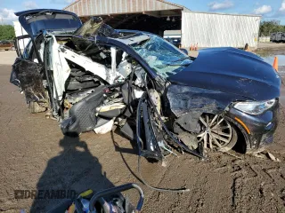2020 BMW X5 M50i with VIN 5UXJU4C05LLE45415, listed as a Copart auction lot 80190304 with Not Provided miles and Salvage Title. Bid and sale history available at DreamBid. Image 4.