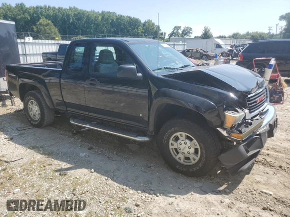 2006 GMC Canyon SLE1 with VIN 1GTDT196268266474, listed as a Copart auction lot 69302144 with 176,298 mi miles and Salvage Title. Bid and sale history available at carsss.com. Image 4.