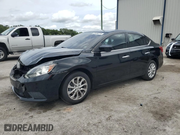 2019 Nissan Sentra SV z VIN 3N1AB7AP9KY411931, wystawiony jako Copart lot #59490215 z przebiegiem 50 044 mil mil oraz Nie do naprawy • Non repairable. Historia ofert i sprzedaży dostępna na DreamBid. Obrazek 1.