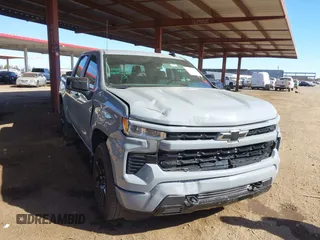 2024 Chevrolet Silverado 1500 RST with VIN 1GCUDEED8RZ406938, listed as a IAAI auction lot 41361463 with 2,763 mi miles. Bid and sale history available at carsss.com. Image 1.