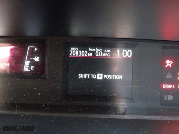2015 Toyota Prius c One with VIN JTDKDTB31F1096438, listed as a IAAI auction lot 41859685 with 208,302 mi miles. Bid and sale history available at carsss.com. Image 7.