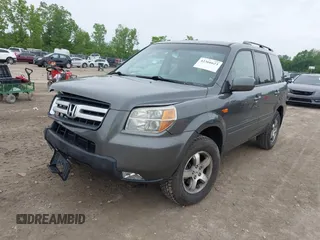 2007 Honda Pilot EX-L z VIN 2HKYF18587H511816, wystawiony jako IAAI lot #42366623 z przebiegiem 170 866 mil mil oraz . Historia ofert i sprzedaży dostępna na DreamBid. Obrazek 2.