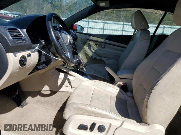 2009 Volkswagen Eos Komfort with VIN WVWBA71F59V018351, listed as a Copart auction lot 49498645 with 137,206 mi miles and Salvage Title. Bid and sale history available at DreamBid. Image 7.