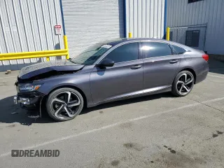 2020 Honda Accord Sport с VIN 1HGCV2F38LA029502, выставлен на аукционе Copart как лот 61424315 с пробегом 62 242 миль миль и Списание • Salvage title. История ставок и продаж доступна на DreamBid. Изображение 1.