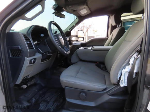 2022 Ford Super Duty F-250 SRW XL with VIN 1FT8W2BT9NEF41322, listed as a Copart auction lot 87466214 with 34,441 mi miles and Salvage Title. Bid and sale history available at carsss.com. Image 9.