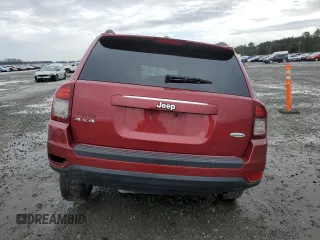 2015 Jeep Compass Latitude with VIN 1C4NJDEB1FD395134, listed as a Copart auction lot 47874035 with 180,985 mi miles and Salvage Title. Bid and sale history available at carsss.com. Image 6.