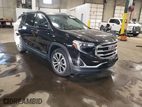 2018 GMC Terrain SLT with VIN 3GKALVEXXJL149278, listed as a Copart auction lot 43474335 with 111,131 mi miles and Salvage Title. Bid and sale history available at carsss.com. Image 11.
