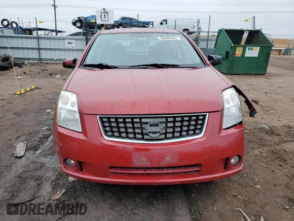 2009 Nissan Sentra 2.0 SL FE+ with VIN 3N1AB61E59L612824, listed as a Copart auction lot 59590465 with 188,607 mi miles and Salvage title. Bid and sale history available at DreamBid. Image 5.