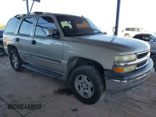 2005 Chevrolet Tahoe LS with VIN 1GNEC13V85R155366, listed as a Copart auction lot 60328405 with 421,272 mi miles and Salvage title. Bid and sale history available at DreamBid. Image 4.