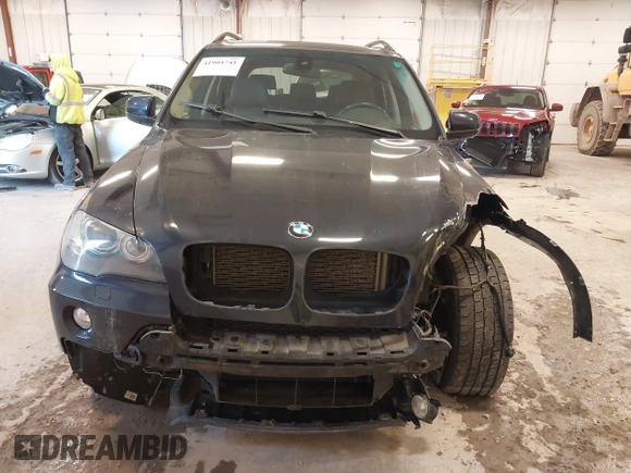 2008 BMW X5 3.0si z VIN 5UXFE43528L000990, wystawiony jako IAAI lot #41904741 z przebiegiem Nie podano mil oraz . Historia ofert i sprzedaży dostępna na DreamBid. Obrazek 6.