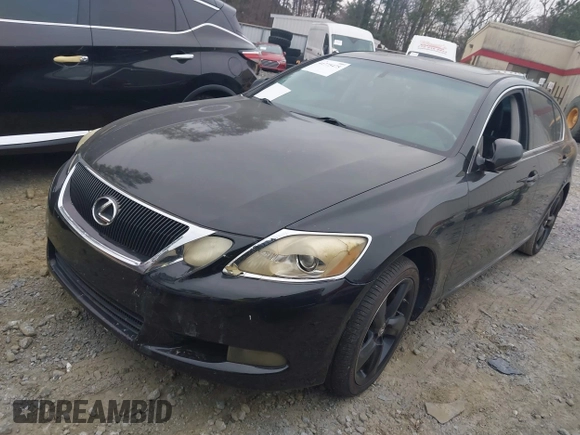 2008 Lexus GS 350 with VIN JTHBE96S280042851, listed as a IAAI auction lot 41775475 with 266,087 mi miles. Bid and sale history available at carsss.com. Image 2.
