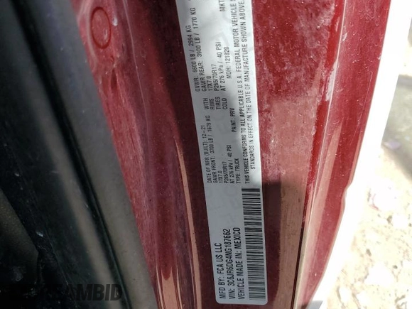 2022 Ram 1500 Tradesman with VIN 3C6JR6DG4NG187662, listed as a Copart auction lot 81151324 with Not provided miles and Salvage title. Bid and sale history available at DreamBid. Image 12.
