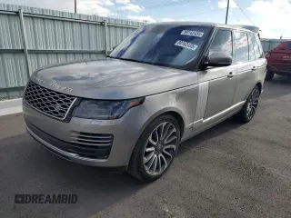2020 Land Rover Range Rover P525 HSE with VIN SALGS2SE6LA593349, listed as a Copart auction lot 89162435 with 69,917 mi miles and Salvage title. Bid and sale history available at DreamBid. Image 1.