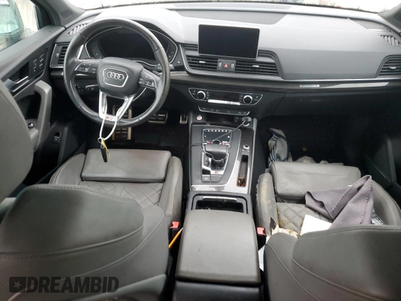 2018 Audi SQ5 Premium Plus with VIN WA1A4AFY3J2223449, listed as a Copart auction lot 74934134 with Not Provided miles and Salvage Title. Bid and sale history available at DreamBid. Image 8.