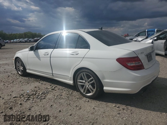 2013 Mercedes-Benz C C 250 Sport with VIN WDDGF4HB7DR266472, listed as a Copart auction lot 52755815 with 176,386 mi miles and Salvage Title. Bid and sale history available at carsss.com. Image 2.