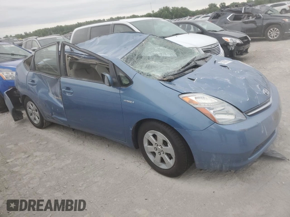 2007 Toyota Prius z VIN JTDKB20U977690141, wystawiony jako Copart lot #57838035 z przebiegiem Nie podano mil oraz Szkoda całkowita • Salvage title. Historia ofert i sprzedaży dostępna na DreamBid. Obrazek 4.