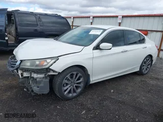 2014 Honda Accord Sedan Sport with VIN 1HGCR2F56EA165099, listed as a IAAI auction lot 41993144 with 205,240 mi miles. Bid and sale history available at carsss.com. Image 18.