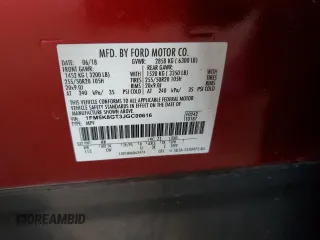 2018 Ford Explorer Sport z VIN 1FM5K8GT3JGC00616, wystawiony jako Copart lot #57311245 z przebiegiem 79 228 mil mil oraz Szkoda całkowita • Salvage title. Historia ofert i sprzedaży dostępna na DreamBid. Obrazek 13.