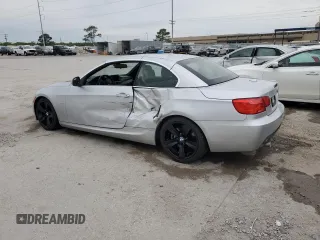 2013 BMW 3 Series 335i with VIN WBADX7C59DJ590306, listed as a Copart auction lot 50372085 with 106,343 mi miles and Salvage Title. Bid and sale history available at DreamBid. Image 2.