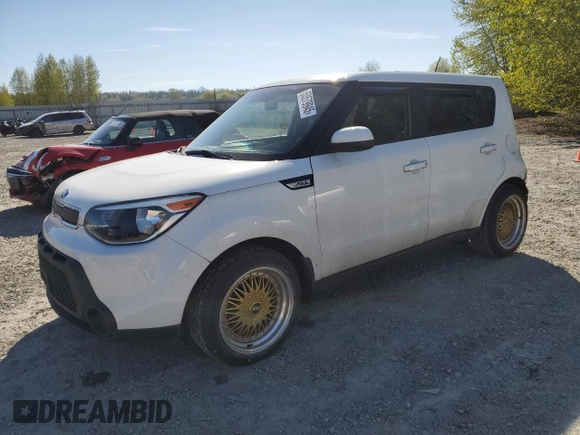 2016 Kia Soul with VIN KNDJN2A23G7263246, listed as a Copart auction lot 53579945 with 131,993 mi miles and Salvage Title. Bid and sale history available at carsss.com. Image 1.