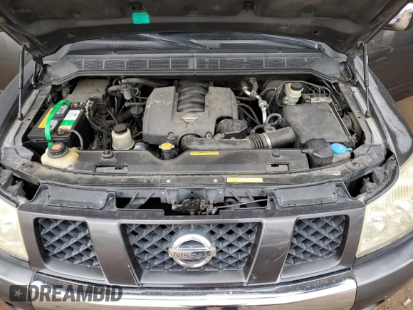 2004 Nissan Armada SE z VIN 5N1AA08A14N701309, wystawiony jako Copart lot #60516475 z przebiegiem 132 005 mil mil oraz Czysty tytuł • Clean title. Historia ofert i sprzedaży dostępna na DreamBid. Obrazek 12.