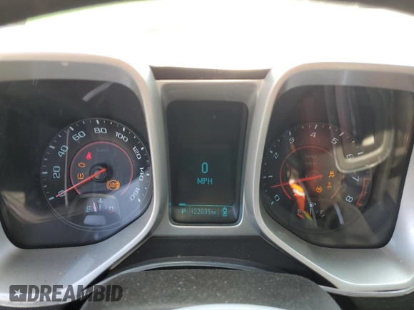 2012 Chevrolet Camaro 1LT with VIN 2G1FB1E32C9140888, listed as a Copart auction lot 58546705 with 122,035 mi miles and Salvage title. Bid and sale history available at DreamBid. Image 9.