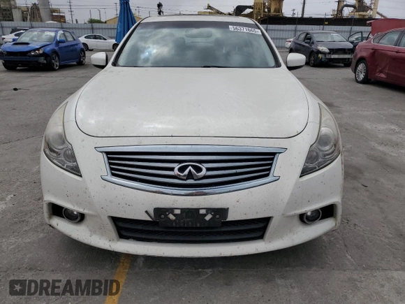 2013 Infiniti G37 Journey with VIN JN1CV6AP2DM717076, listed as a Copart auction lot 56371665 with 96,045 mi miles and Salvage title. Bid and sale history available at DreamBid. Image 5.