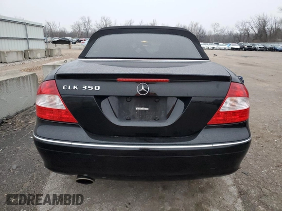 2006 Mercedes-Benz CLK 3.5L with VIN WDBTK56G76T063451, listed as a Copart auction lot 44454425 with 94,419 mi miles and Non Repairable. Bid and sale history available at carsss.com. Image 6.