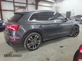 2018 Audi SQ5 Prestige with VIN WA1C4AFY6J2126545, listed as a Copart auction lot 62265185 with 78,396 mi miles and Salvage title. Bid and sale history available at DreamBid. Image 3.