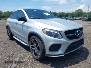2016 Mercedes-Benz GLE 450 AMG with VIN 4JGED6EB4GA023448, listed as a IAAI auction lot 42618802 with 58,749 mi miles and . Bid and sale history available at DreamBid. Image 1.