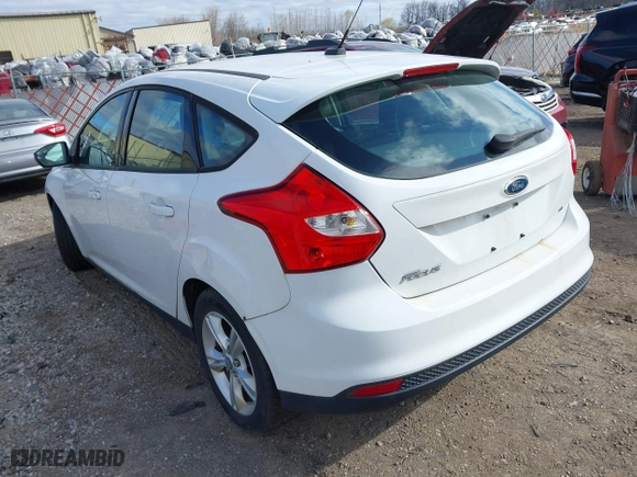 2012 Ford Focus SE with VIN 1FAHP3K27CL311240, listed as a IAAI auction lot 42029992 with 166,688 mi miles. Bid and sale history available at carsss.com. Image 3.