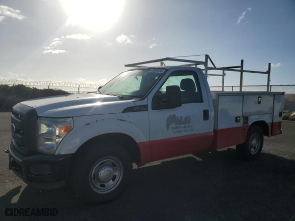 2015 Ford Super Duty F-250 SRW XL with VIN 1FDBF2A6XFEC57194, listed as a Copart auction lot 48069255 with 274,265 mi miles and Clean Title. Bid and sale history available at carsss.com. Image 1.