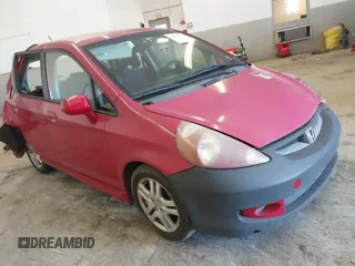 2007 Honda Fit Sport with VIN JHMGD37617S001346, listed as a IAAI auction lot 41825351 with 233,735 mi miles. Bid and sale history available at carsss.com. Image 1.